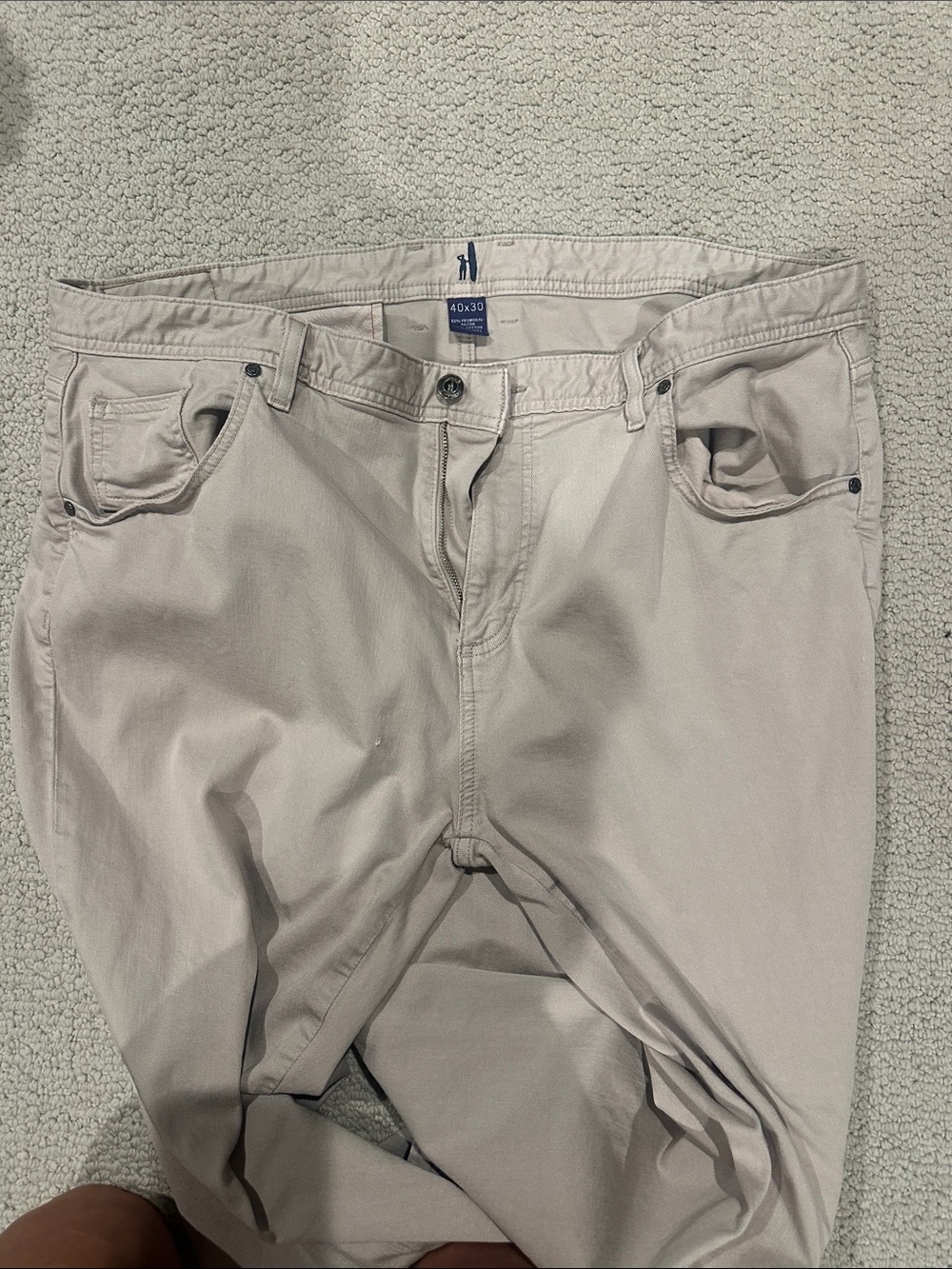 johnnie-O Light Beige Men's Chinos